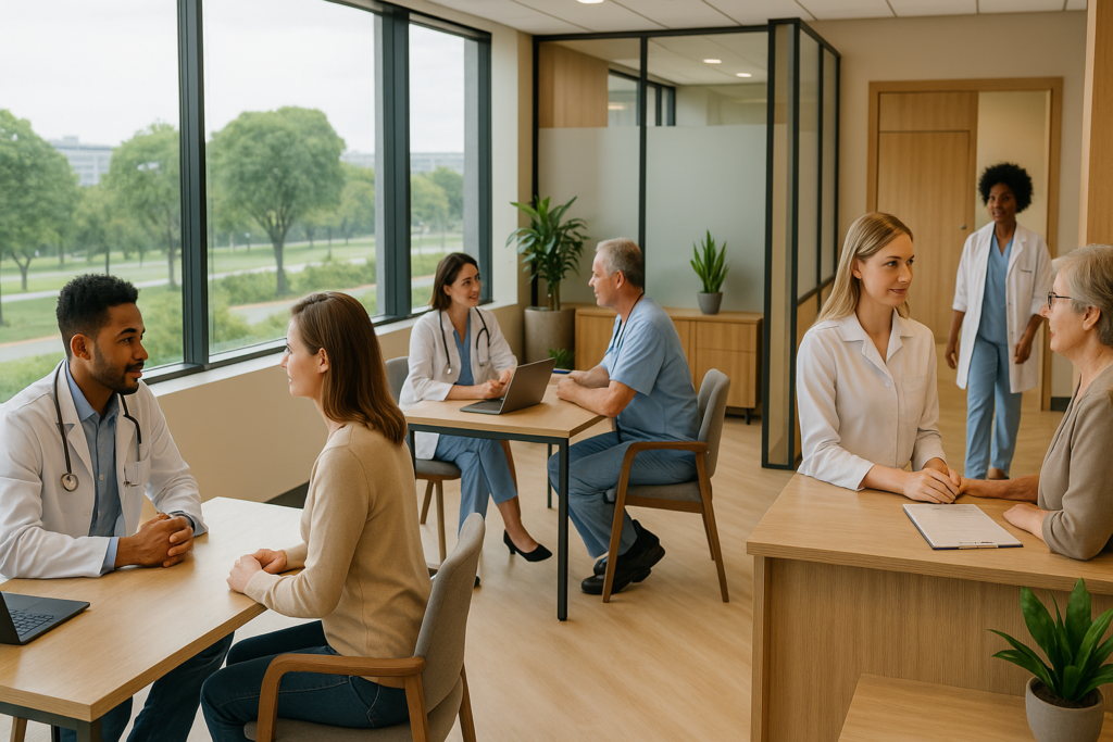Coworking de saúde em Brasília: praticidade, economia e networking para profissionais da área